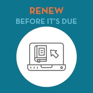 renew before it's due