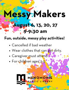 messy makers poster
