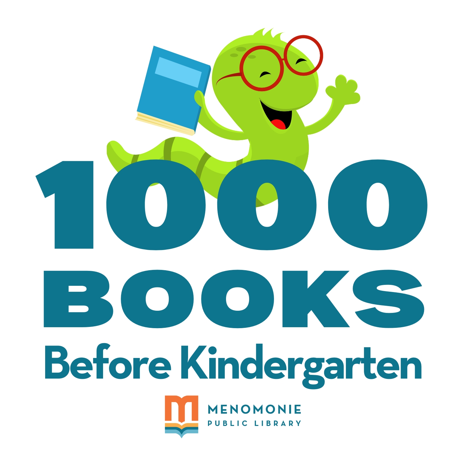 1000 books before kindergarten reading worm