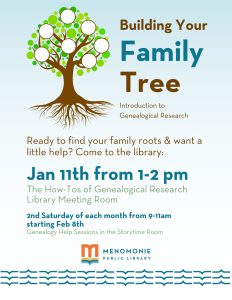 genealogy help sessions family tree